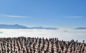 Dân mạng thích thú với hình ảnh “trường học trên mây” ở Hà Giang