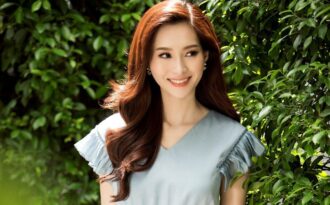 Hoa hậu Đặng Thu Thảo “tái xuất” ngọt ngào sau kết hôn