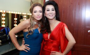 Danh ca Thanh Hà tự tin đọ vẻ gợi cảm cùng MC Kỳ Duyên