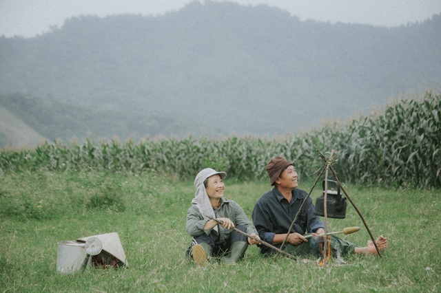 Hạnh phúc bình dị của cặp vợ chồng nông dân Hà Tĩnh trên cánh đồng ngô  - 5