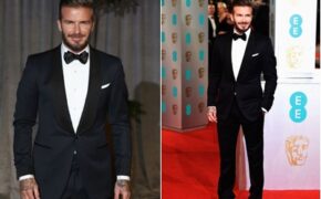 David Beckham đẹp lồng lộng trên thảm đỏ