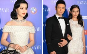 Phạm Băng Băng đẹp cổ điển, Angela Baby e lệ bên Huỳnh Hiểu Minh