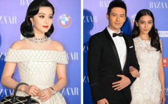 Phạm Băng Băng đẹp cổ điển, Angela Baby e lệ bên Huỳnh Hiểu Minh