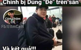 Cười ngất ảnh chế Đức Chinh… “có bầu” với Bùi Tiến Dũng, nghịch tóc MC Mai Ngọc