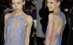 Sốc với thân hình xương xẩu của nữ diễn viên Ai len