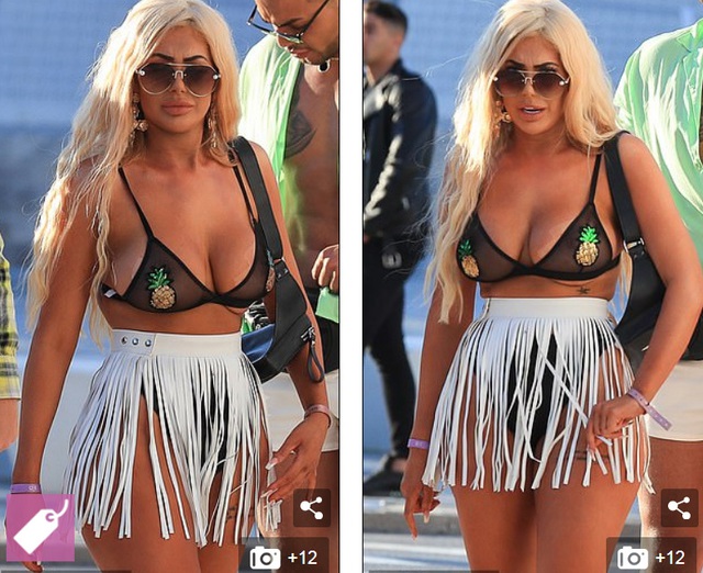 Chloe Ferry ăn vận táo bạo ra phố - 3