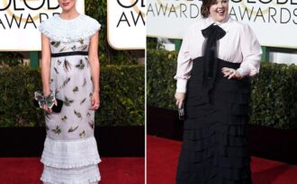 Những bộ váy xấu nhất tại Quả Cầu Vàng 2015