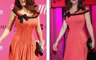 Người đẹp U50 diện chiếc váy “quê kệch” dự sự kiện