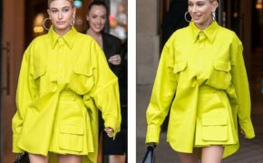 Dự tuần lễ thời trang Paris, vợ Justin Bieber thay 4 bộ đồ một ngày