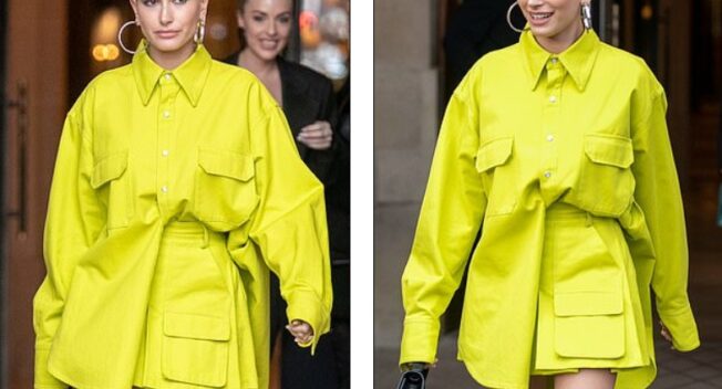 Dự tuần lễ thời trang Paris, vợ Justin Bieber thay 4 bộ đồ một ngày