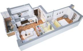 Những mẫu thiết kế nhà có một phòng ngủ “chuẩn không cần chỉnh”