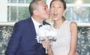 “Lương Sơn Bá” Hà Nhuận Đông hạnh phúc bên “bà xã”