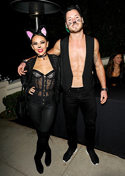 Janel Parrish and Val Chmerkovskiy