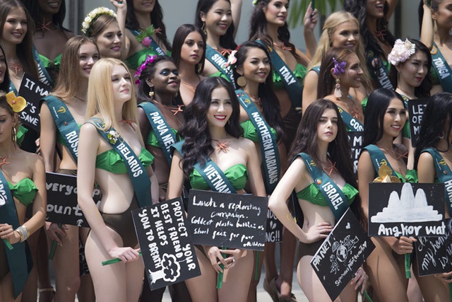 Đại diện Việt Nam gây chú ý tại cuộc thi Hoa hậu Trái đất 2019 - 26