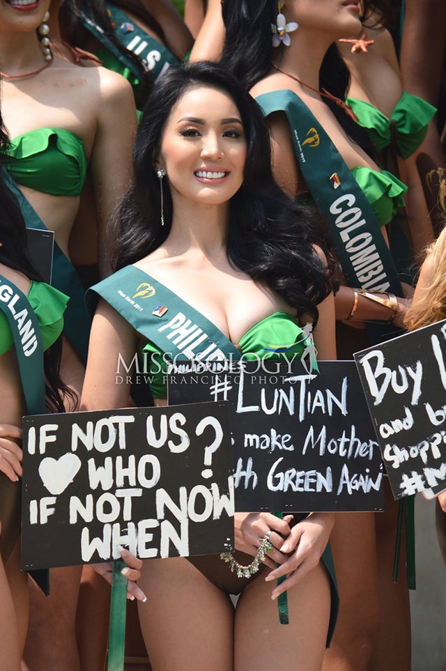 Đại diện Việt Nam gây chú ý tại cuộc thi Hoa hậu Trái đất 2019 - 16
