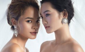 Á quân The Face Quỳnh Anh đọ sắc với người mẫu Thu Hiền