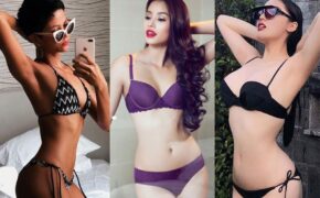 Sở hữu vóc dáng nóng bỏng, 3 Hoa hậu Việt “đốt mắt” với bikini