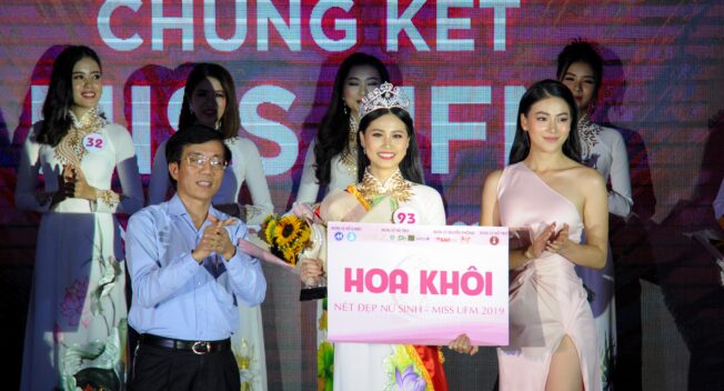 Nữ sinh khoa Du lịch trở thành hoa khôi ĐH Tài chính – Marketing 2019