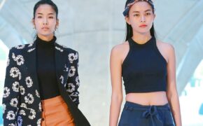 Hoàng Thuỳ tái xuất sàn catwalk sau nhiều năm vắng bóng
