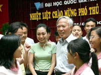 Học với… Phó thủ tướng