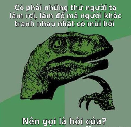 Định nghĩa mới về hôi của