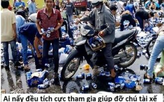 Dân mạng “dậy sóng” chế ảnh những kẻ “hôi bia” ở Đồng Nai