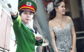 “Hot girl cảnh sát” đẹp ngọt ngào trong bộ ảnh cưới