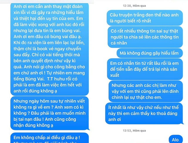 Diễn viên bùng vai nói gì khi bị tố không chịu trả 20 triệu cát sê tạm ứng? - 3