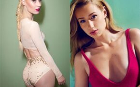 Ca sỹ Úc gợi cảm khi làm người mẫu