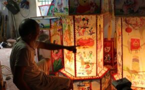 Làng nghề Mật Sơn rộn ràng mùa đèn Trung thu