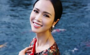 Hết nóng bỏng, Vũ Ngọc Anh đằm thắm trong áo dài Xuân