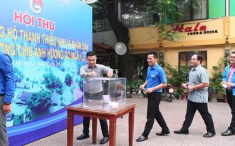 200 triệu đồng của thanh niên Thủ đô ủng hộ huyện ngoại thành bị lũ lụt