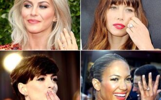 Bộ sưu tập nhẫn kim cương siêu “khủng” của các sao Hollywood