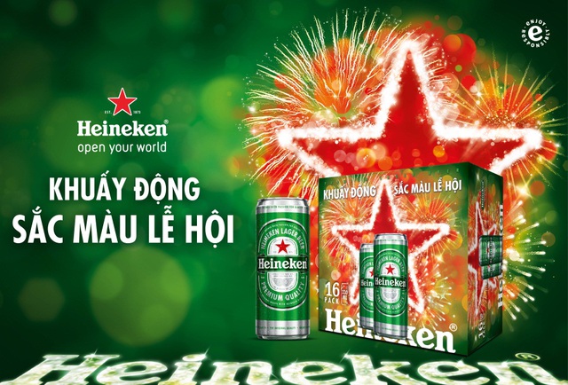 Phiên bản thùng 16 lon cao Heineken mùa lễ hội