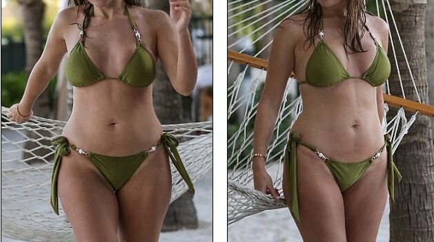 Mỹ nhân Anh tự tin khoe dáng sau khi phẫu thuật thu nhỏ “vòng một”