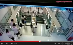 Dở khóc dở cười cách đi thang cuốn mới của người dân Trung Quốc