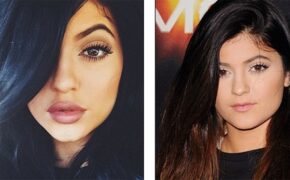 Em gái 17 tuổi của cô Kim thừa nhận bơm môi