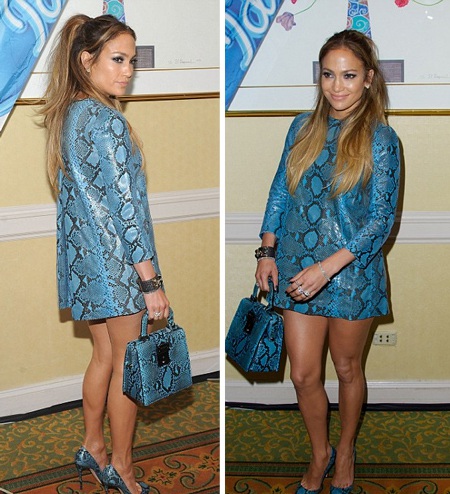 Jennifer Lopez tham dự một sự kiện của chương trình American Idol tại Brooklyn, ngày hôm qua 17/9.