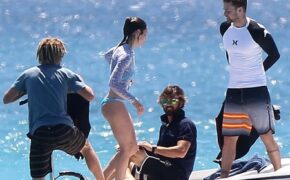 Vợ chồng Jusin Timberlake đi nghỉ ở biển