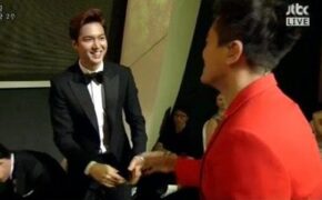 Ca sỹ Hàn dừng hát để… chào hỏi Lee Min Ho