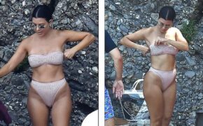 Ngưỡng mộ dáng săn chắc của Kourtney Kardashian