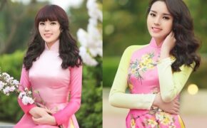 Hoa hậu Kỳ Duyên e ấp trong gió xuân