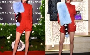 Kendall Jenner khoe chân dài miên man