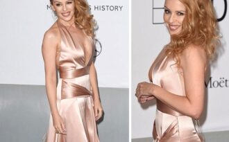 Kylie Minogue sành điệu tại Cannes