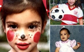 Hình ảnh dễ thương của Kim Kardashian ngày bé