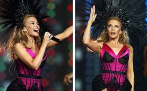 46 tuổi, Kylie Minogue vẫn “bốc lửa” trên sân khấu