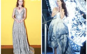 Diện váy hàng hiệu đắt tiền, Lâm Tâm Như vẫn kém sang vì kiểu tóc “xù mì”