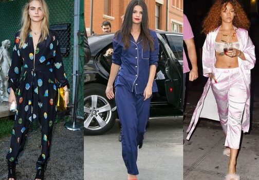 “Sao” ra phố với thời trang “đồ ngủ”