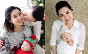 Mới sinh con 3 tháng Lê Khánh đã trở lại màn ảnh