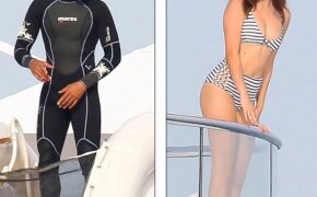 Siêu mẫu trẻ đẹp khoe dáng gợi cảm bên tay đua công thức một